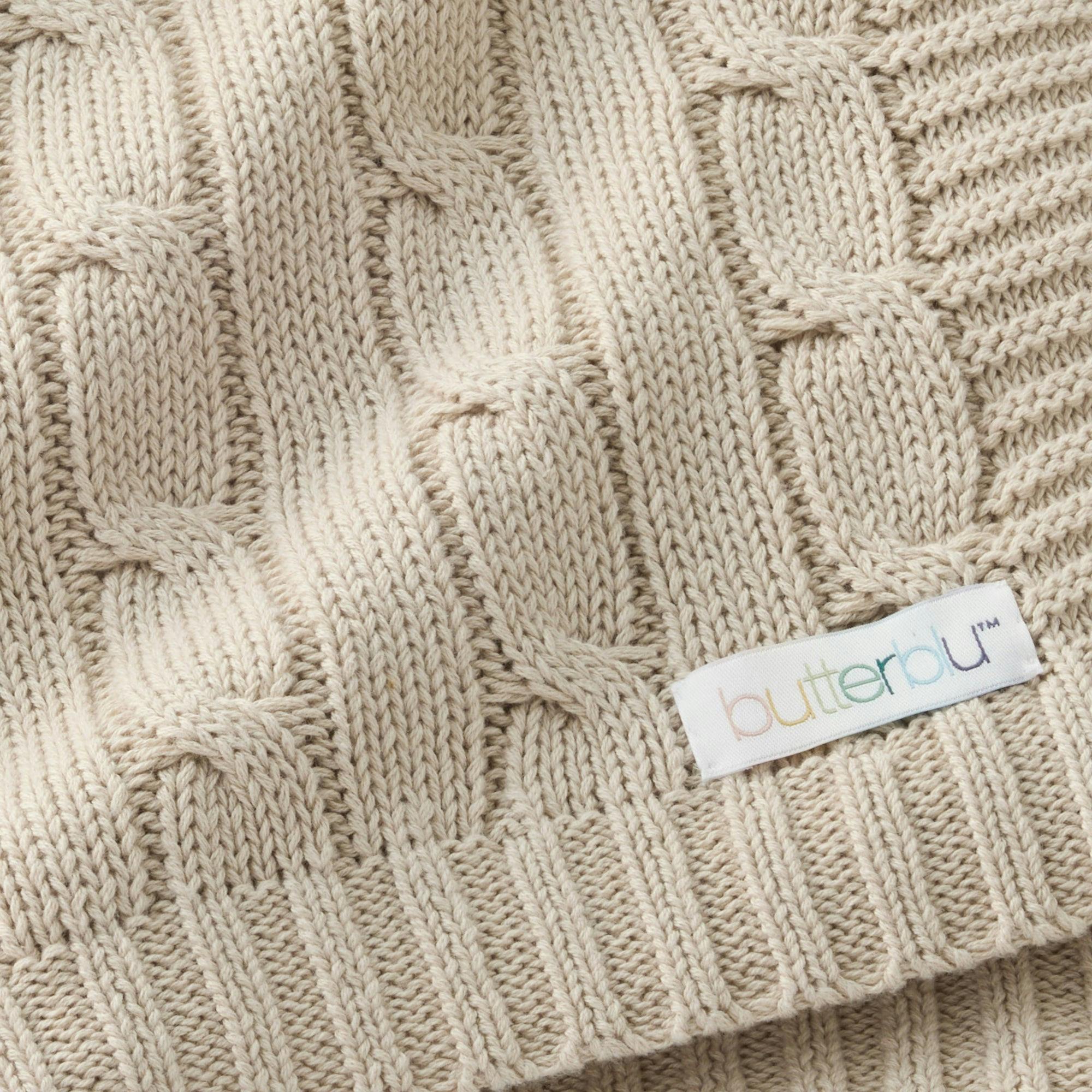 SPARROW Sweater Knit Receiving Blanket