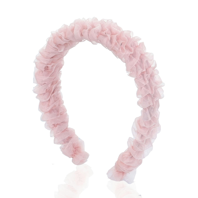 Ruffled Sheer Headband