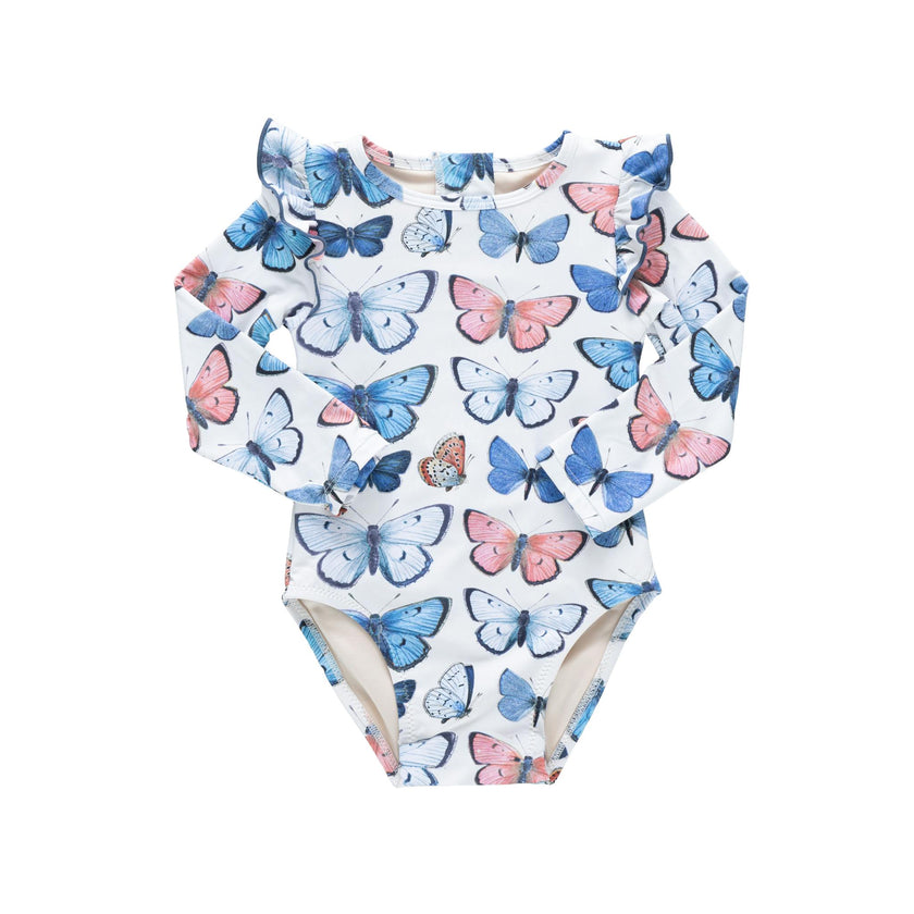 Baby Girls Rachel Suit - Vintage Butterflies