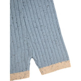 Ribbed Knit Retro Biker Shorts