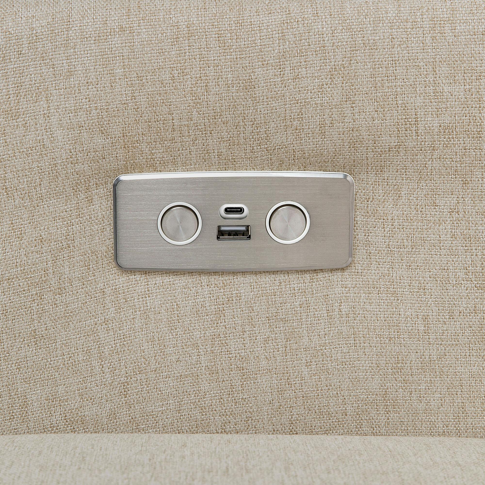 Kiwi Electronic Recliner And Swivel Glider
