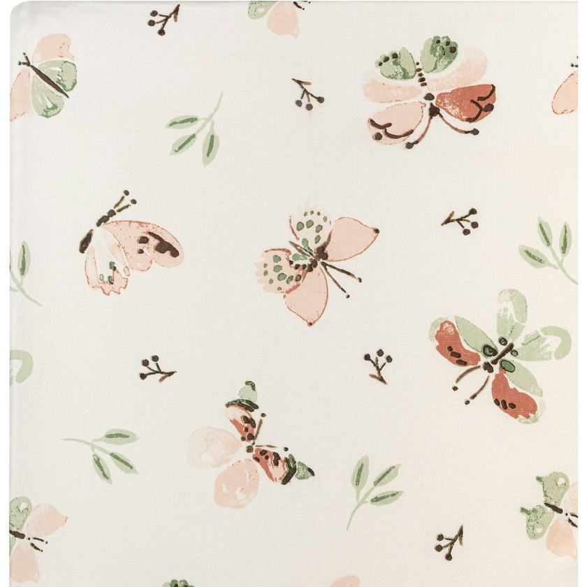 Parker Fitted Crib Sheet (Butterfly)