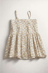 Hikari Pintuck Dress| Mustard Sage Blossom