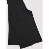 Chunky Ribbed Knit Elastic Waist Wide Leg Loose-Fit Pants