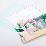 Mermaids Birthday Card