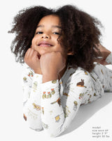 Bunny Garden Bamboo Kids Pajamas