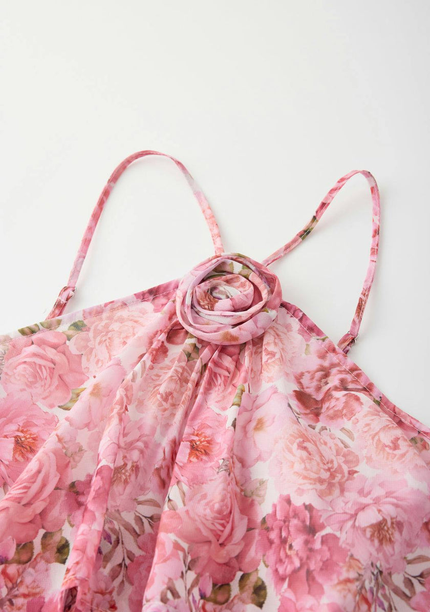 Julietta Frill Maxi Dress