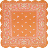 Western Bandana Square Plates