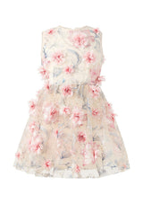 Rosalia Embroidered Mini Dress