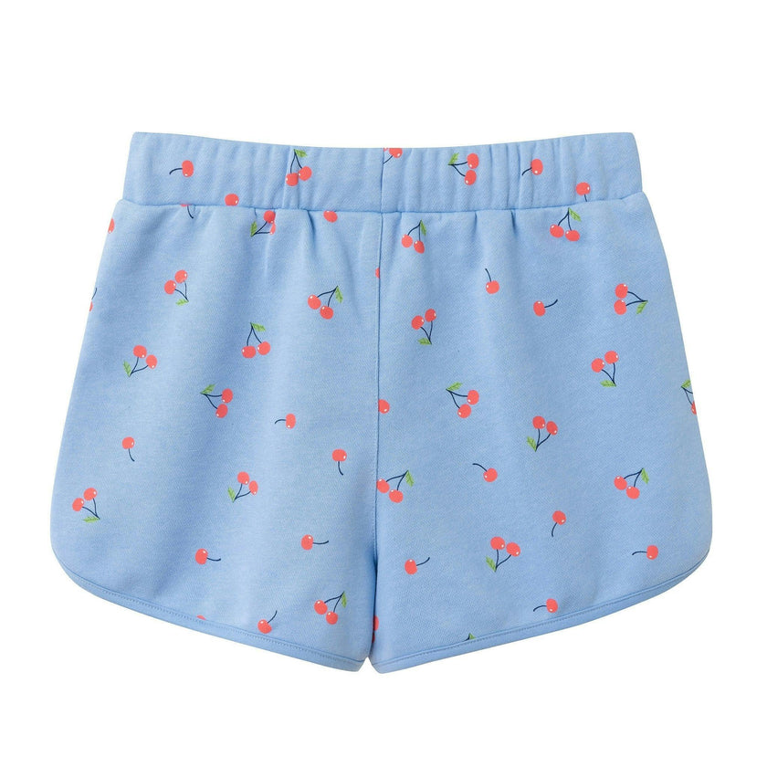 Tween Girls Crewneck Sweatshirt & Short Set | Cherry Print