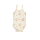 Pointelle Strap Onesie in Parfait Pink