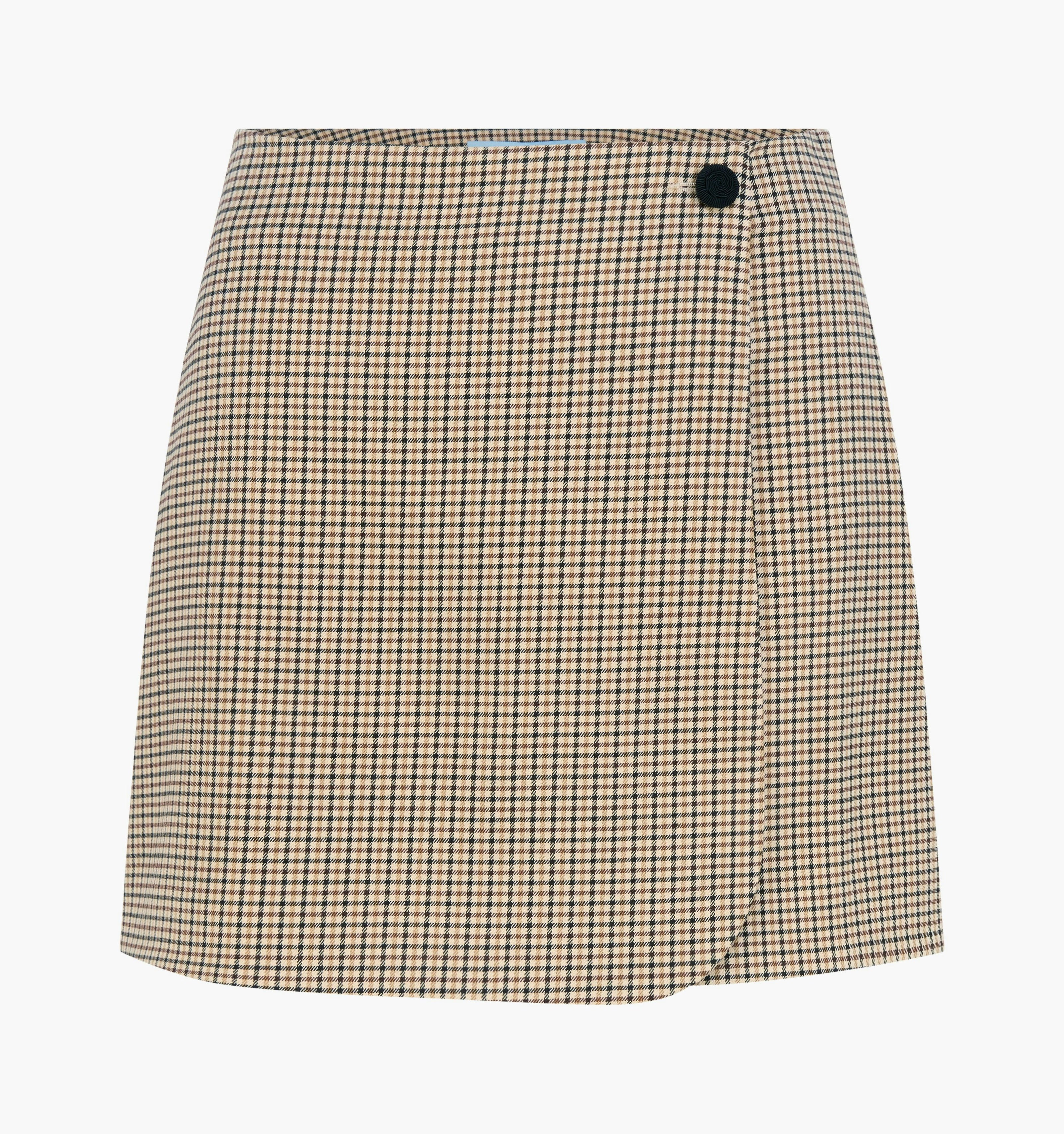 The Melody Skirt - Hertford Houndstooth