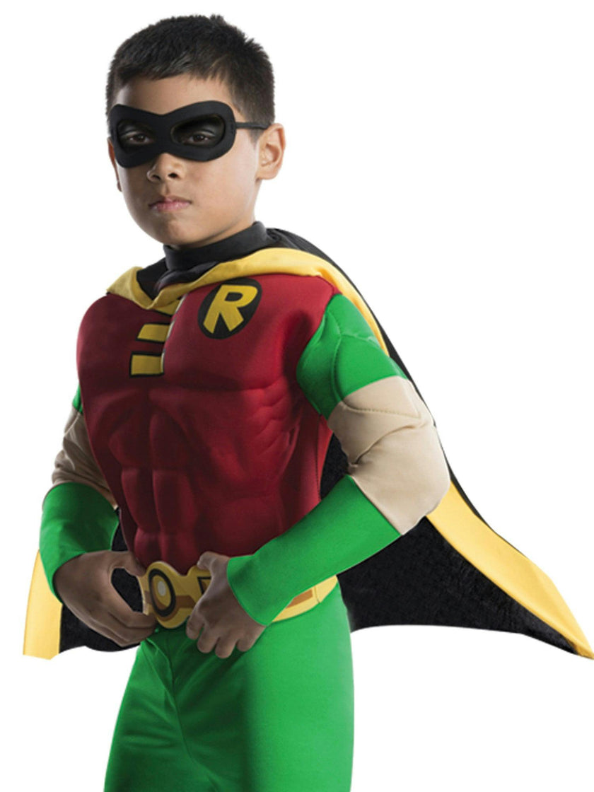Teen Titans DC Comics Robin Muscle Chest Deluxe Toddler/Child Costume