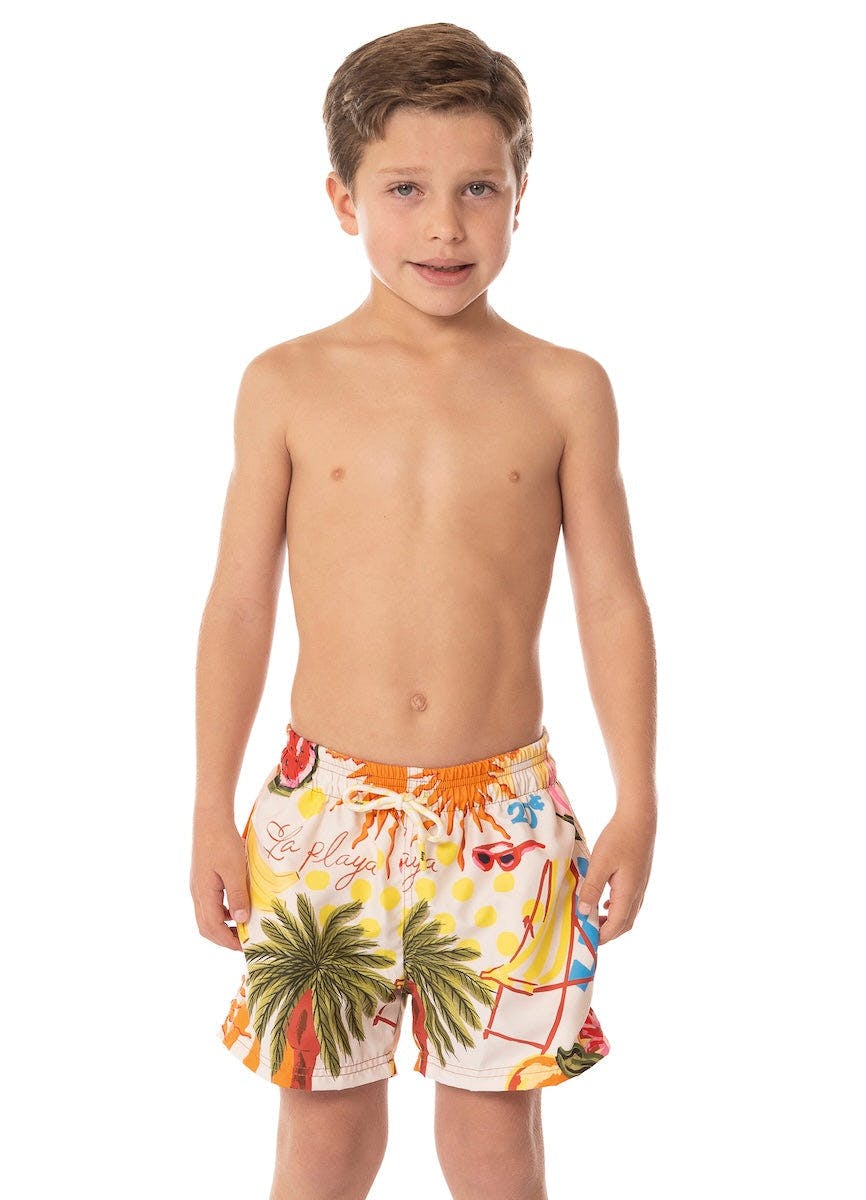Maaji Beach Static Little Sailor Boys Trunks