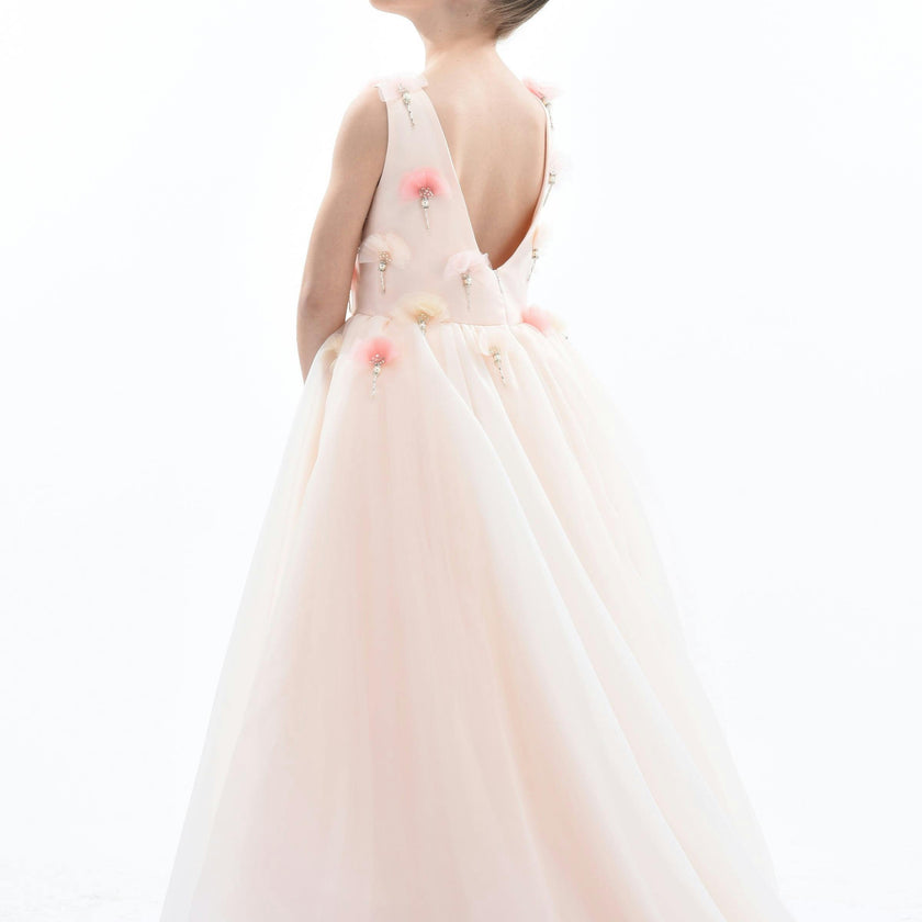 Pink Magnolia Princess Gown