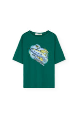 Dark Green Collie T-shirt