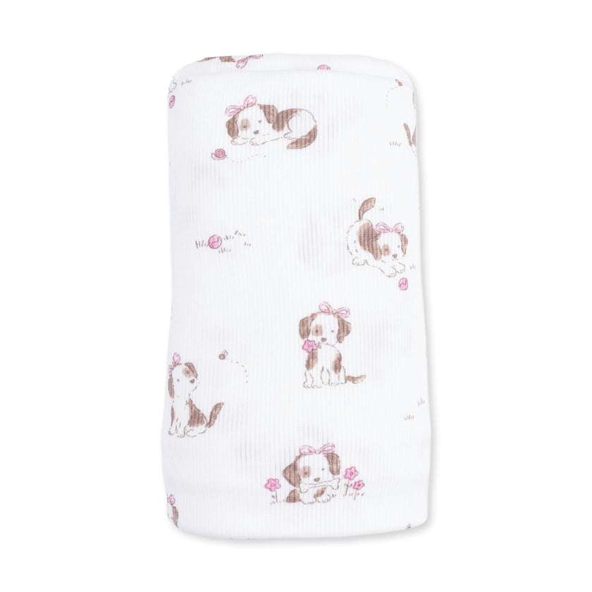 Explorer Puppy Pink - Swaddle Blanket
