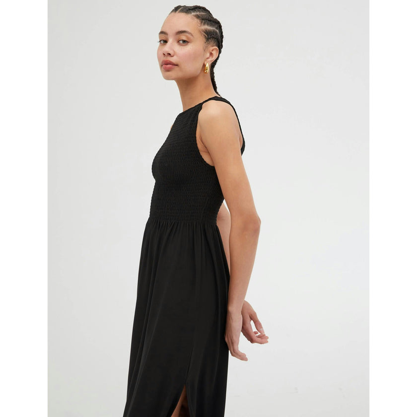 The Cosima Nap Dress - Navy Stripe