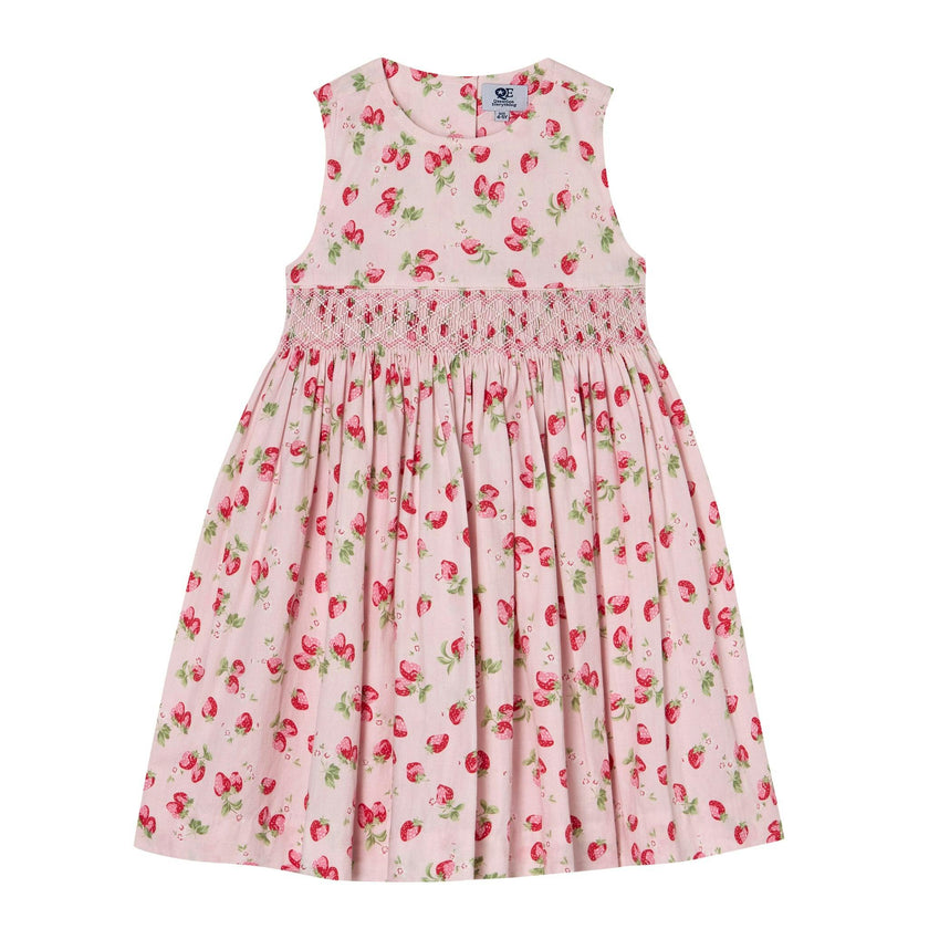 Hand-Smocked Girls Dress - Fayla