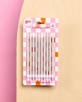 Glitter Bday Candle Bundle - 60 candles