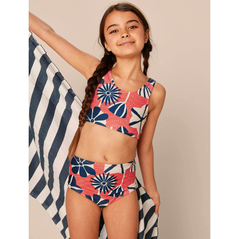 Two-Piece Swimsuit Set, Multi