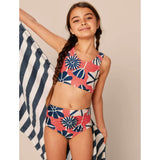 Two-Piece Swimsuit Set, Multi