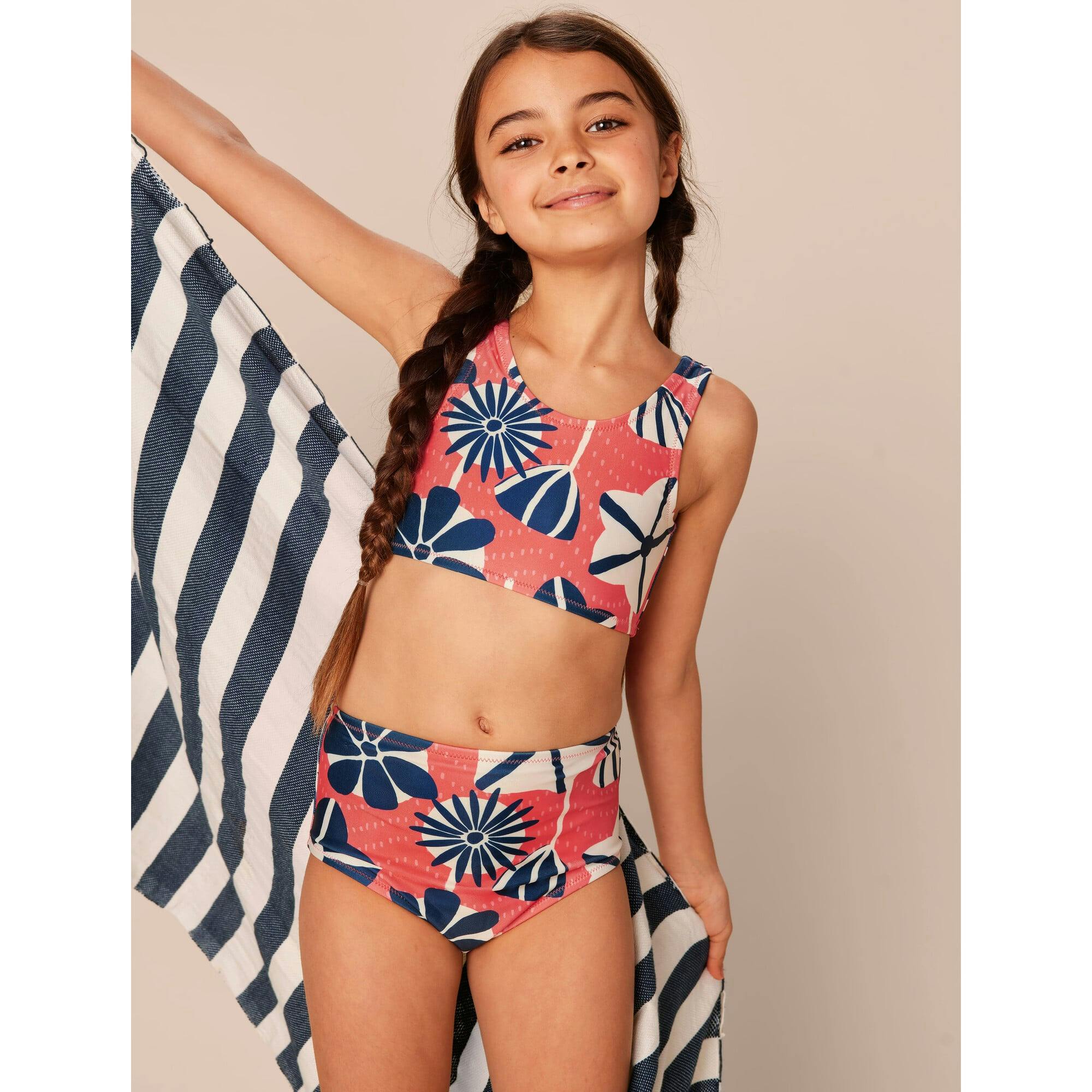 Two-Piece Swimsuit Set, Multi