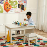 Fantasy Fields By Teamson Kids - Little Artist Monet Play Art Table Kids Furniture