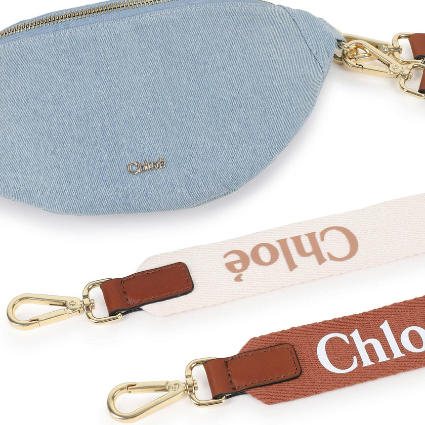 Light Blue Chloé Denim Crossbody Bag