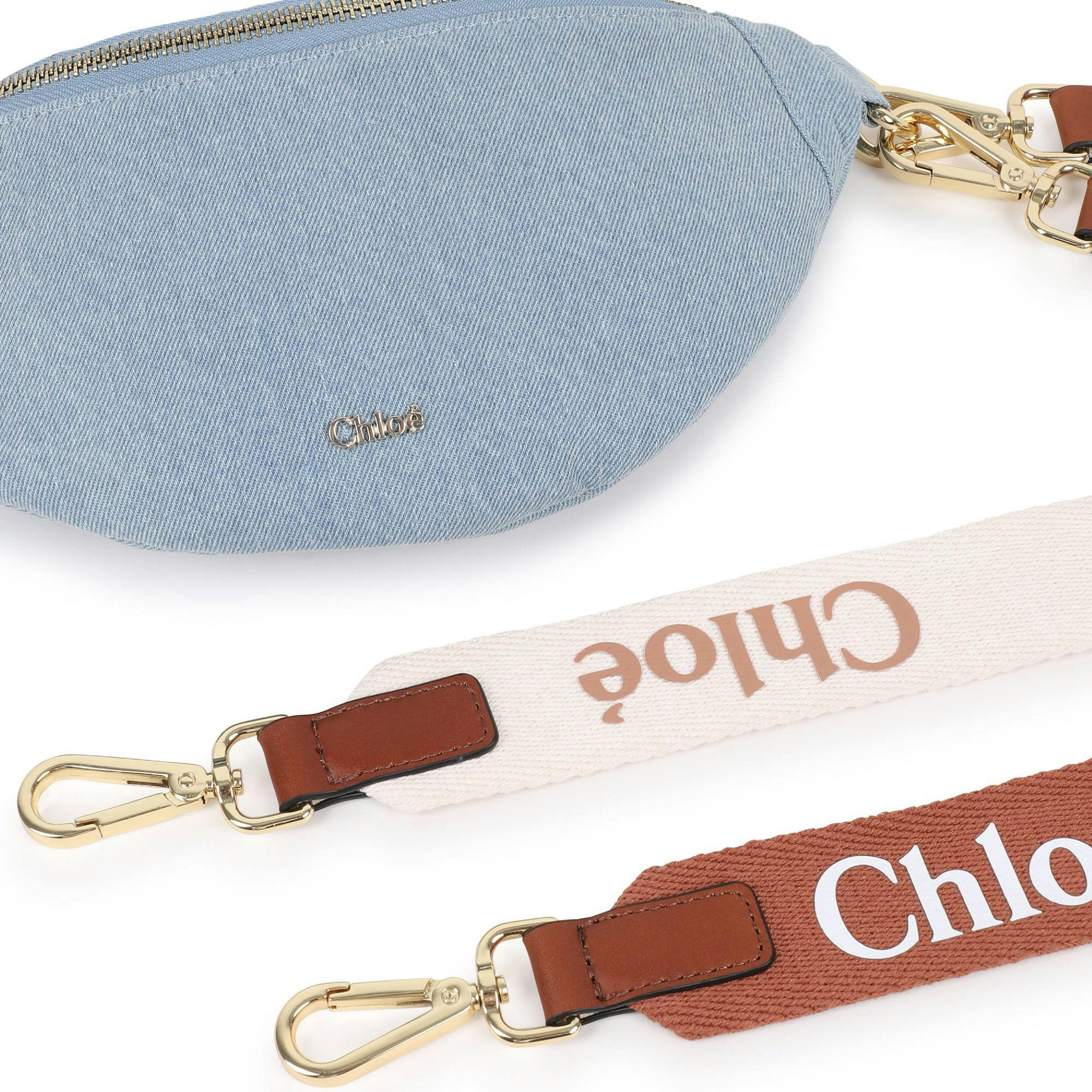 Light Blue Chloé Denim Crossbody Bag