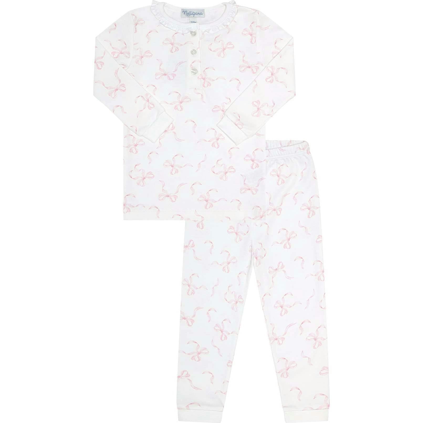 Charming Bows Print Pajamas