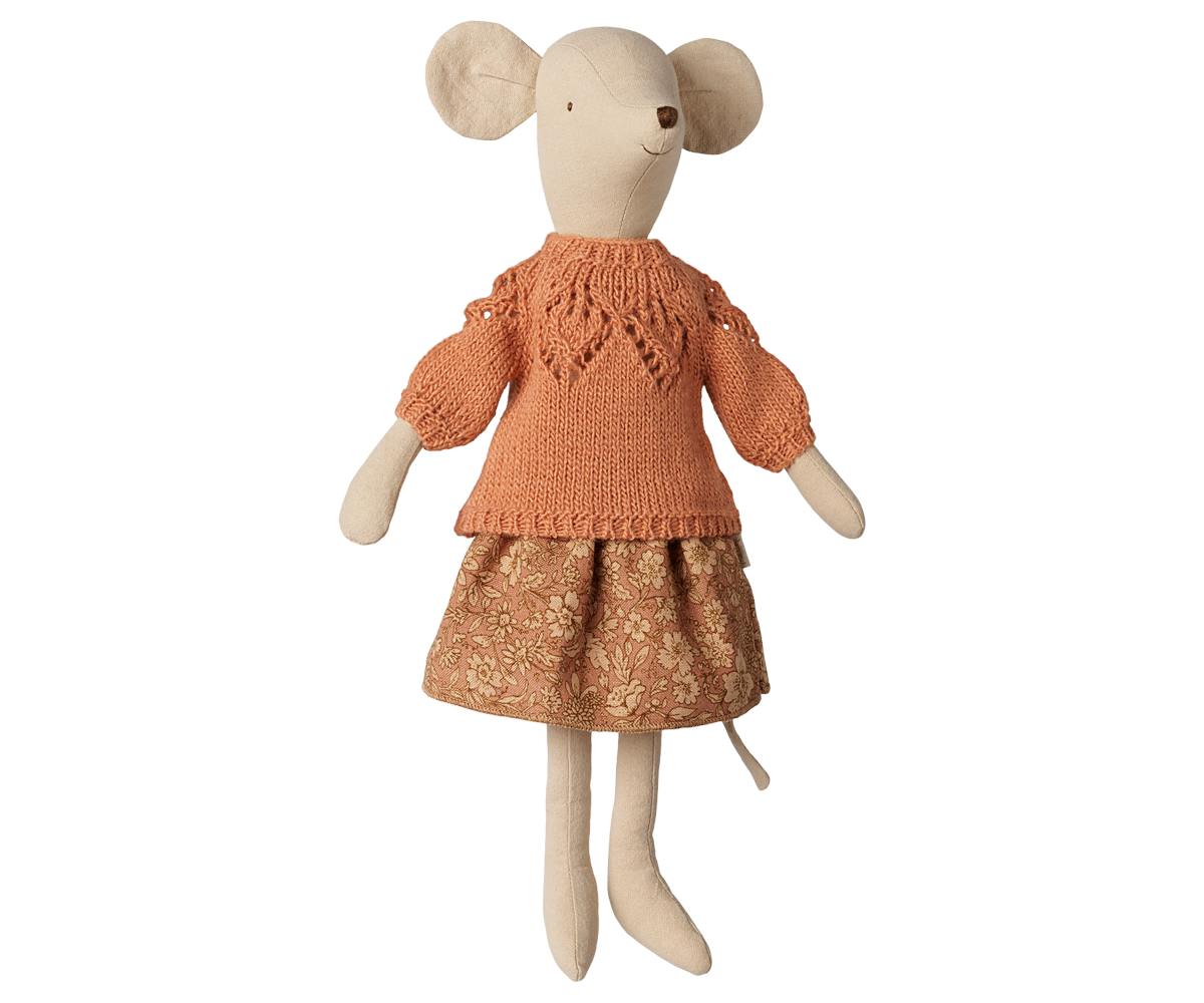 Skirt and knitted sweater - Medium mouse