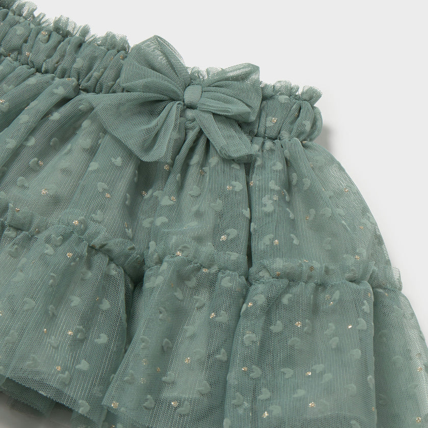 Bayleaf Ruffled Tulle Skirt