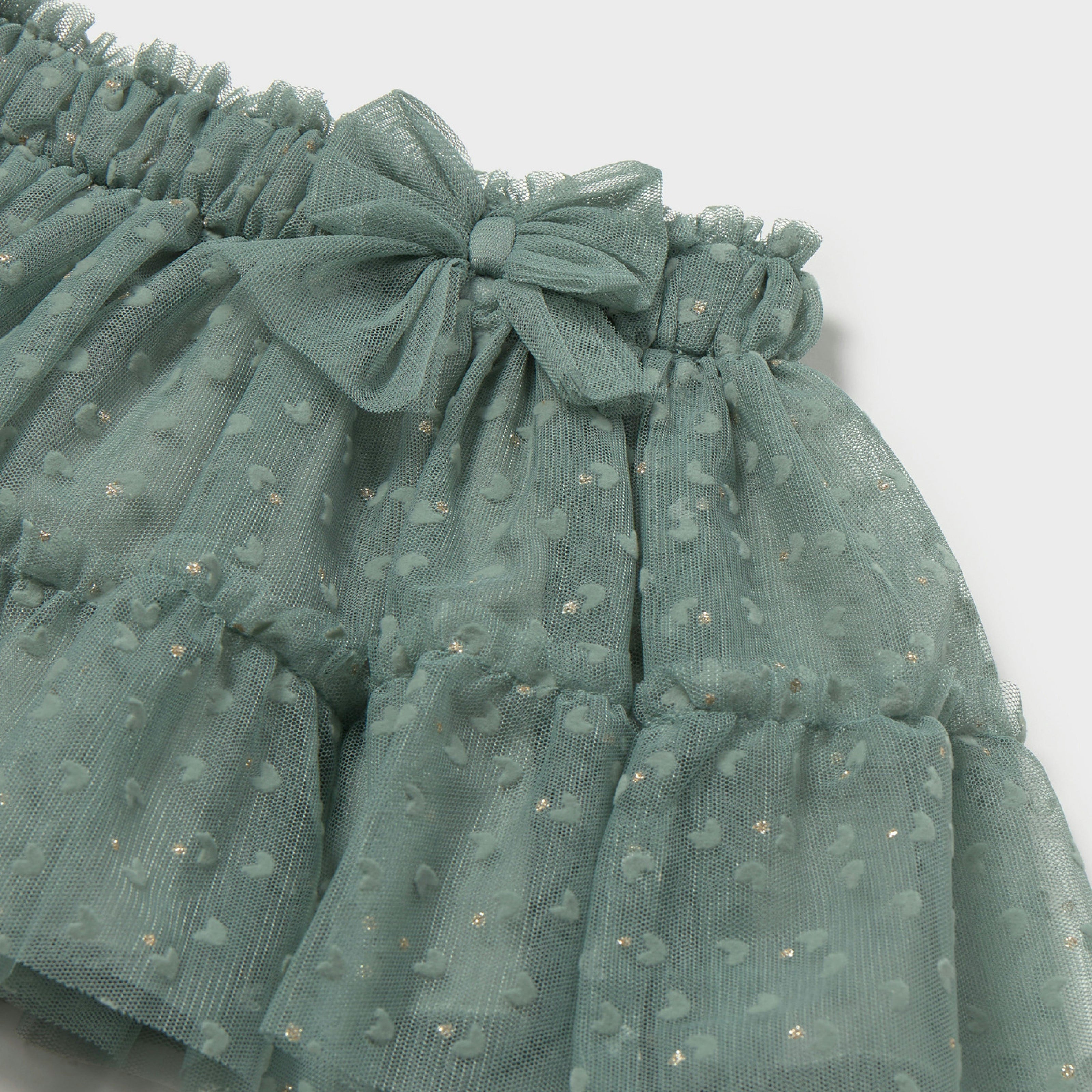 Bayleaf Ruffled Tulle Skirt