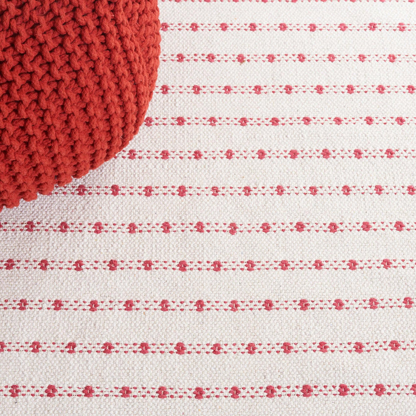 Montauk Dottie Rug, Red