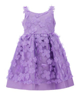Purple Lago Floral Dress