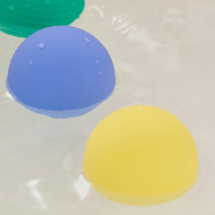 All-in-One Baby Ball Set of 2 for Sensory Bath & Play