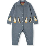 Family Knitted Collar Jumpsuit