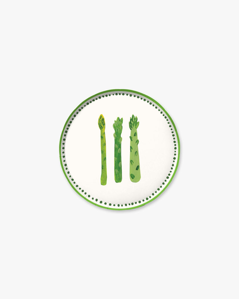 Verdant Duet Hors d'Oeuvres Plate Set - Sprout