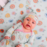 Top Knot Hat - Sesame Street Retro Floral