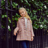 Islington Coat - Blossom Check