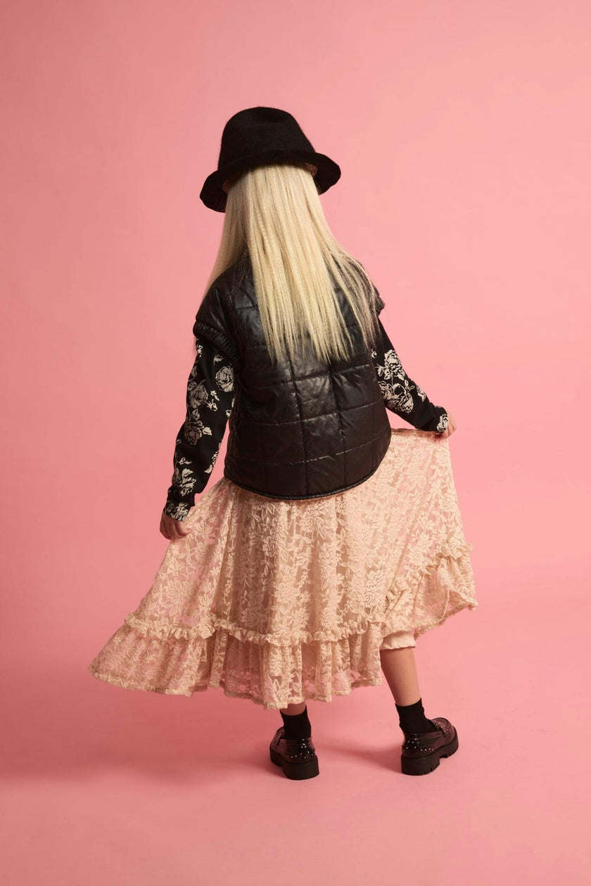 Lace Skirt Light Pink