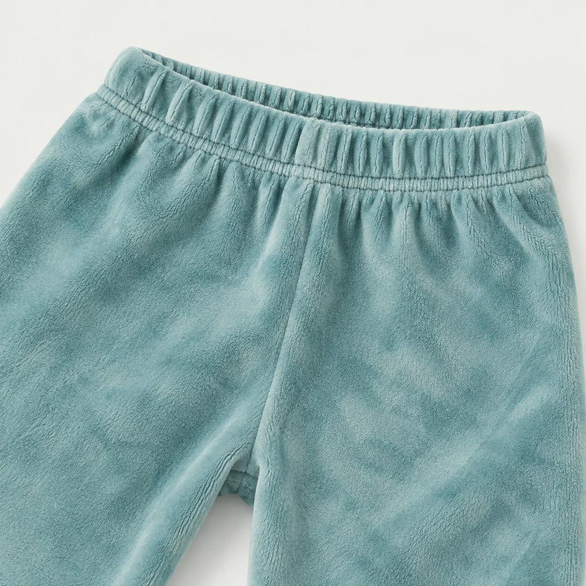 Velour Hoodie and Jogger Set