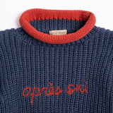 Apres Ski Sweater in Midnight Blue