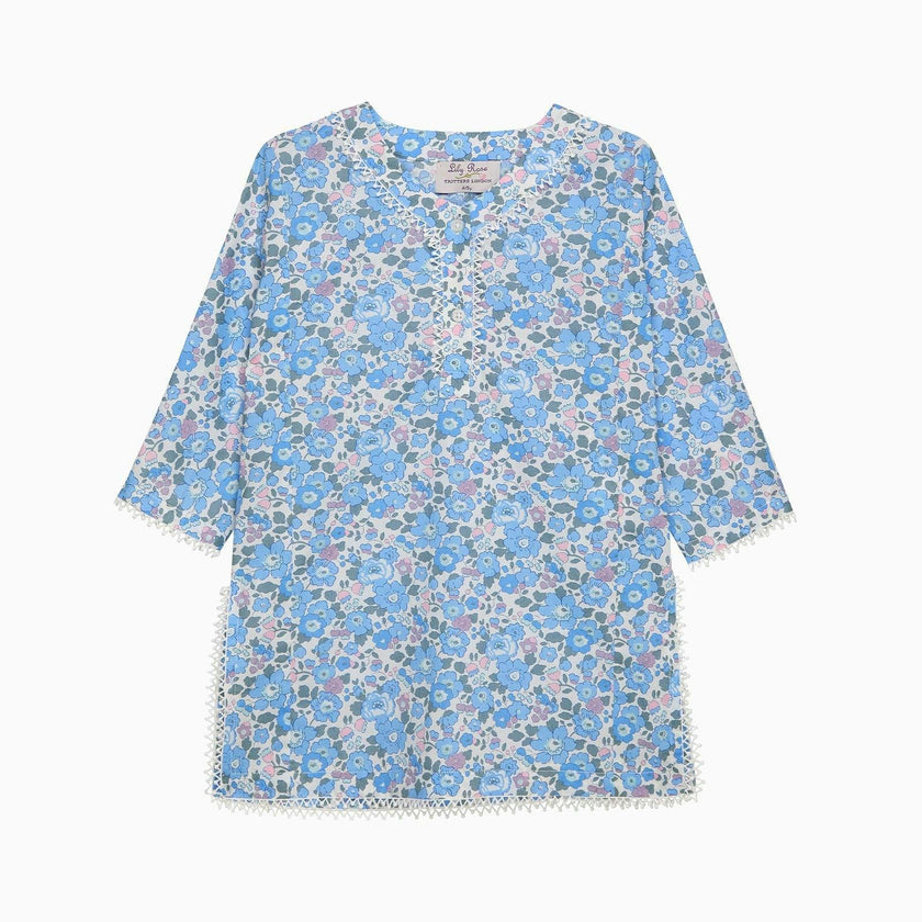 Betsy Bobble Trim Kaftan