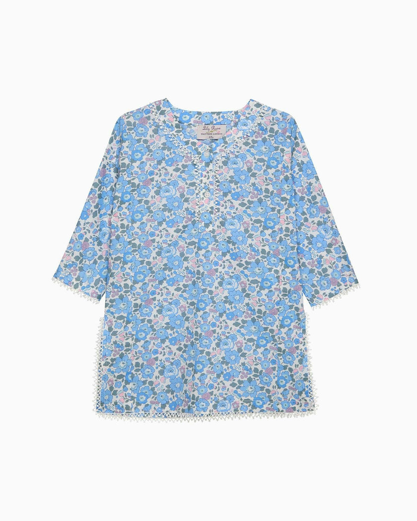 Betsy Bobble Trim Kaftan