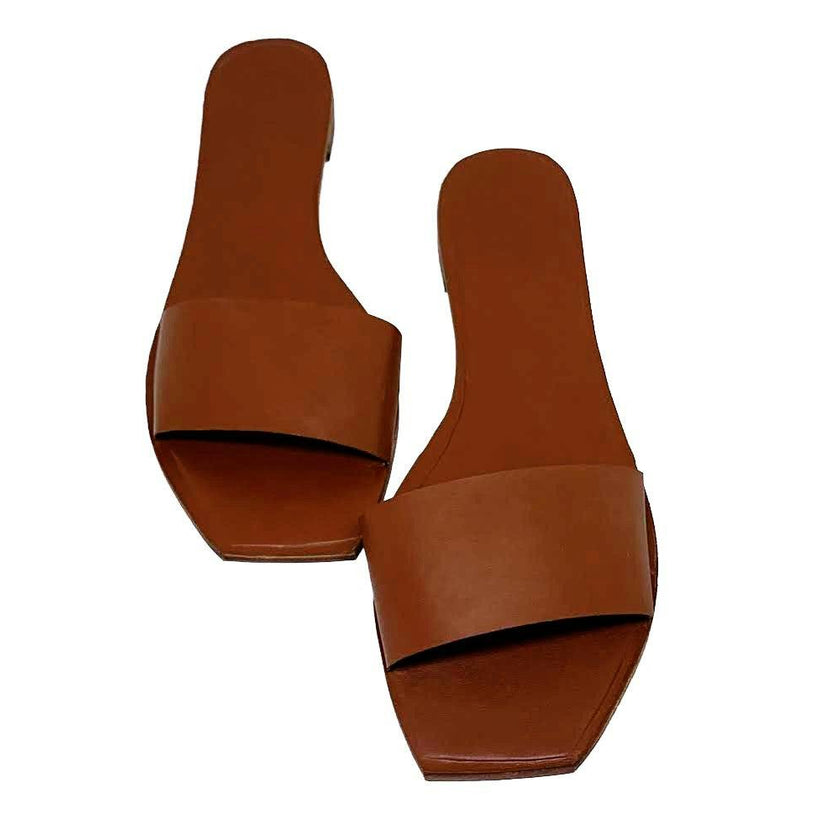 Saint Sauveur Women's Leather Slides