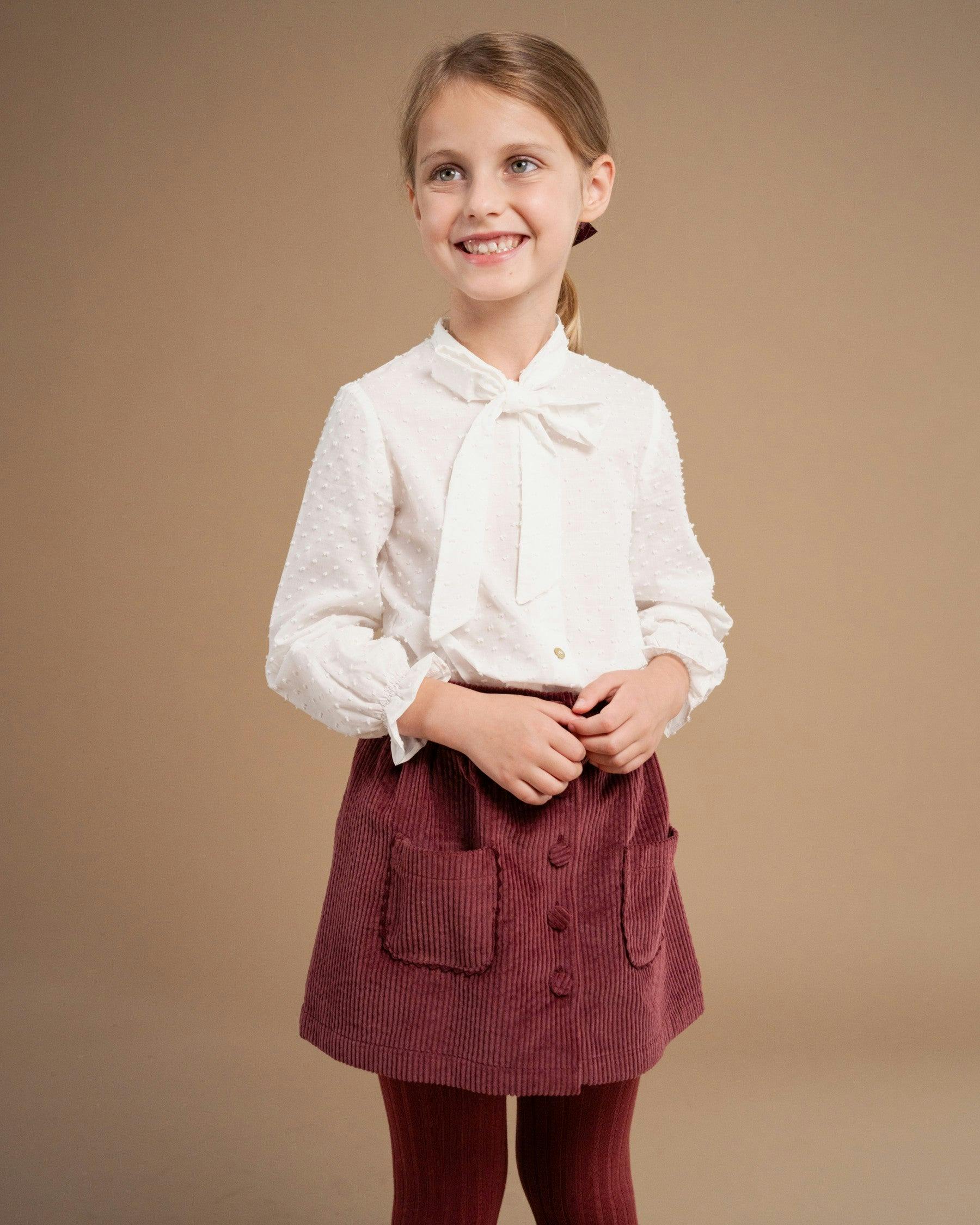Smala Skirt Garnet Corduroy