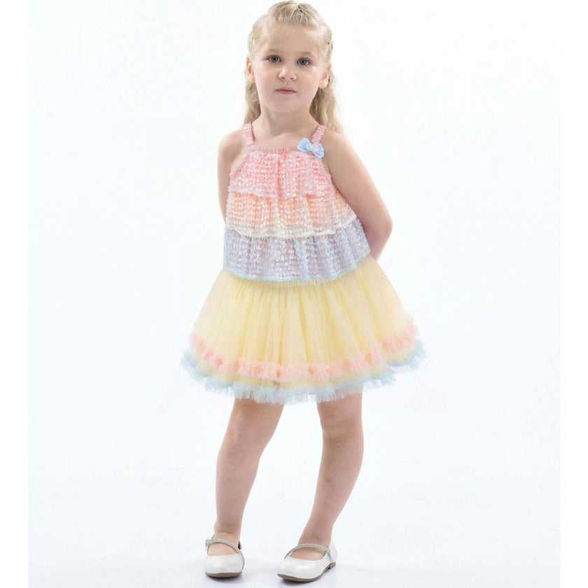 Sunset Layered Dress Set