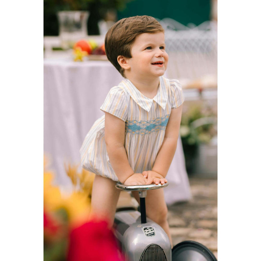 George Stripe Romper